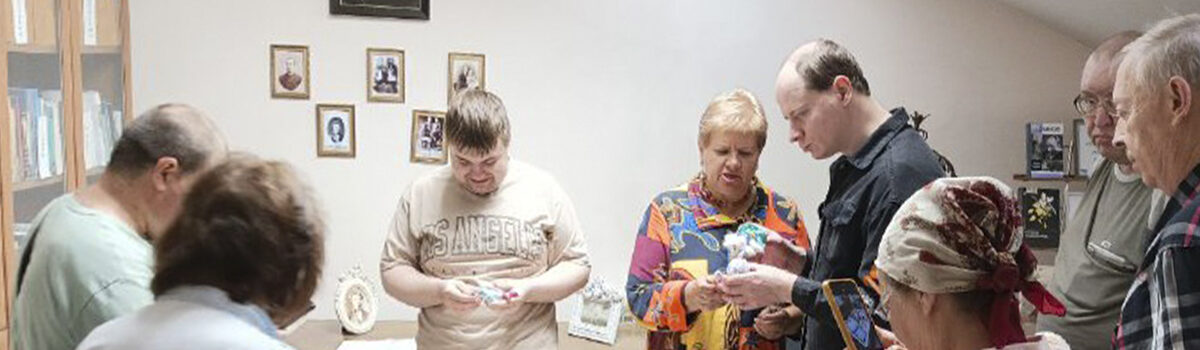 Встреча с рукодельницами.